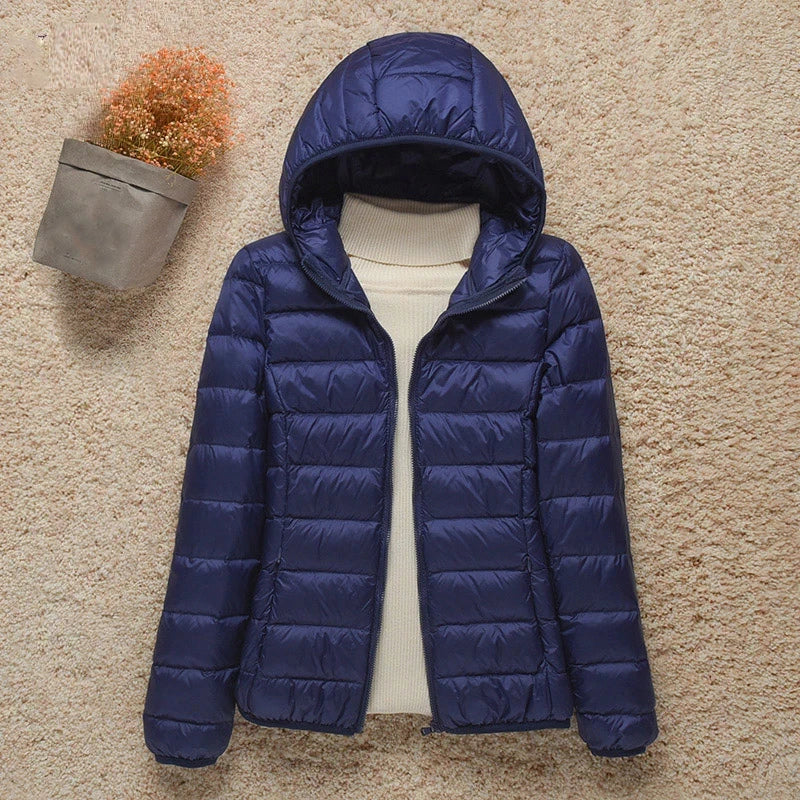 Drune | Winterjacke Mit Reißverschluss Und Kapuze Und Langen Ärmeln - Winter