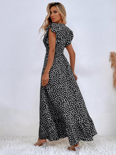 Drune - Maxikleid mit Tupfenmuster
