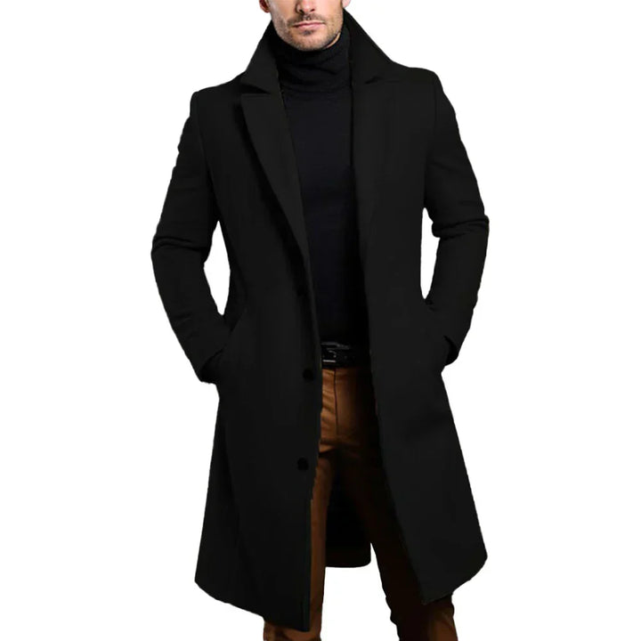 Drune | Herren Winter Trenchcoat - Lang
