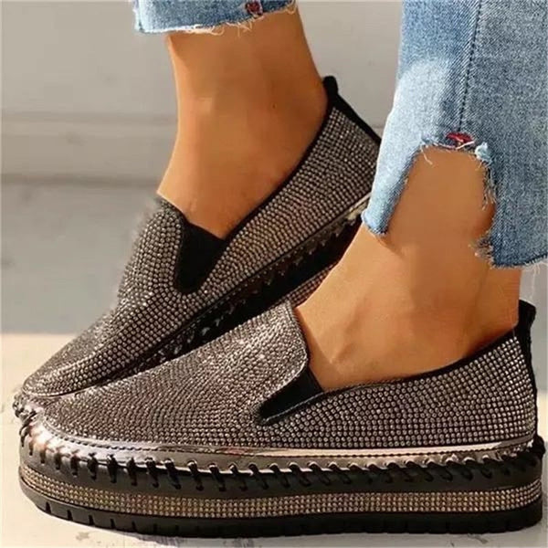Drune | Schillernde Slip-On-Sneaker