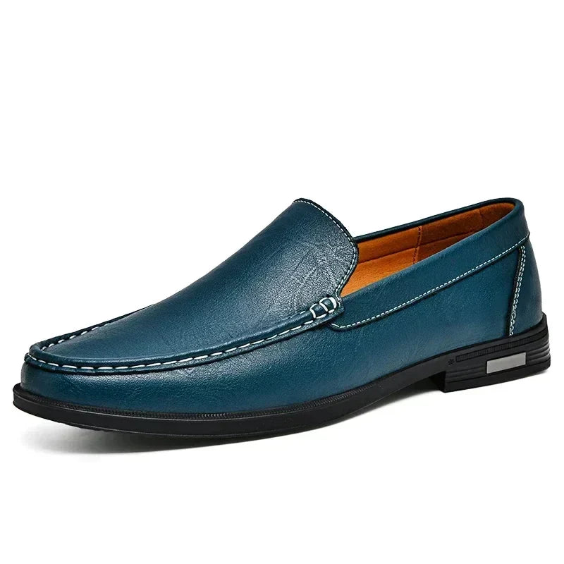Drune | Stilvolle Slip on Büro Leder Männer Schuhe