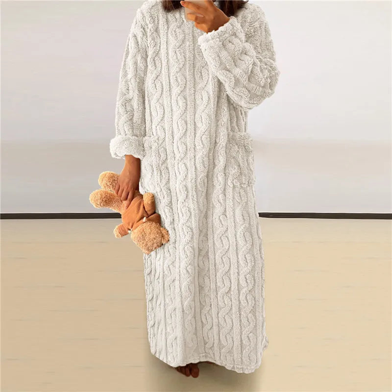 Drune | Fleece Teddy Kleid