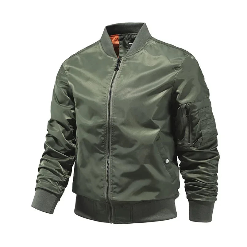 Drune | Herren Weinlese Wasserdichte Bomberjacke