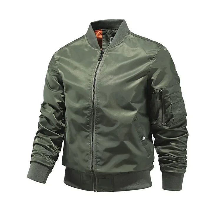 Drune | Herren Weinlese Wasserdichte Bomberjacke