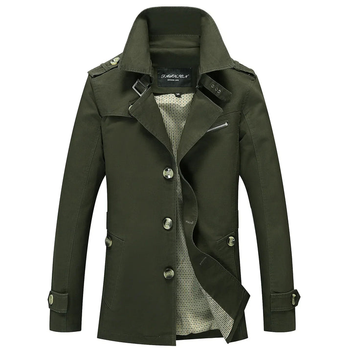 Drune - Stylischer langer Herbst-Trenchcoat für Herren