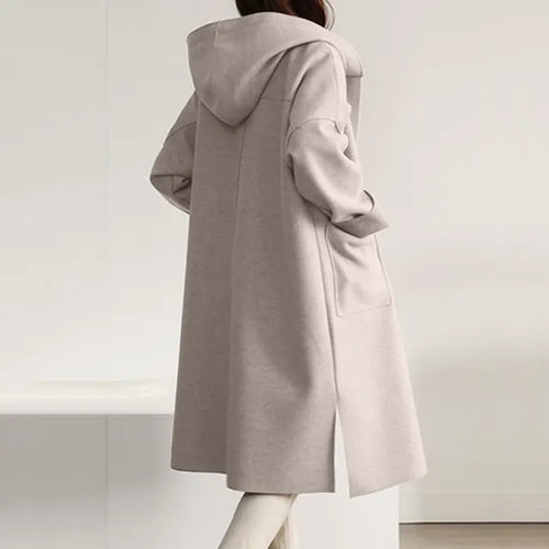 Drune | Elegante Taubjacke mit Kapuze
