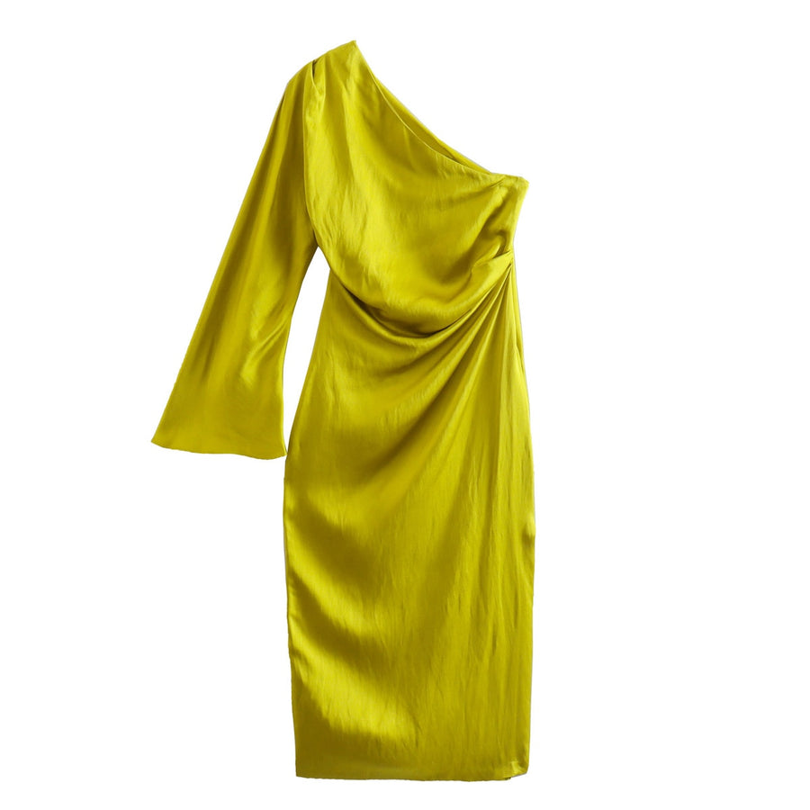 Drune | Satin Kleid