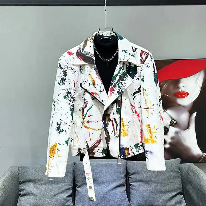 Drune | Radcliffe Graffiti Print Jacke