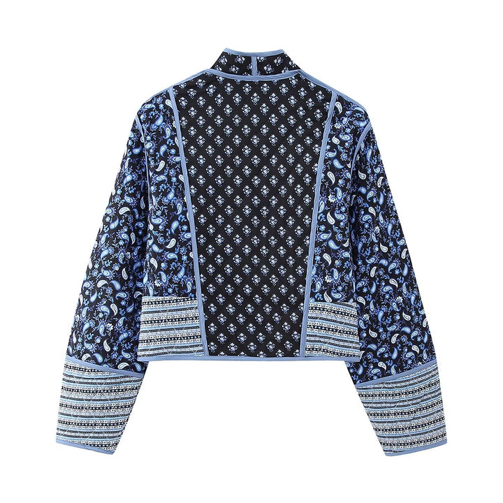 Drune | Damenjacke mit Blumenmuster