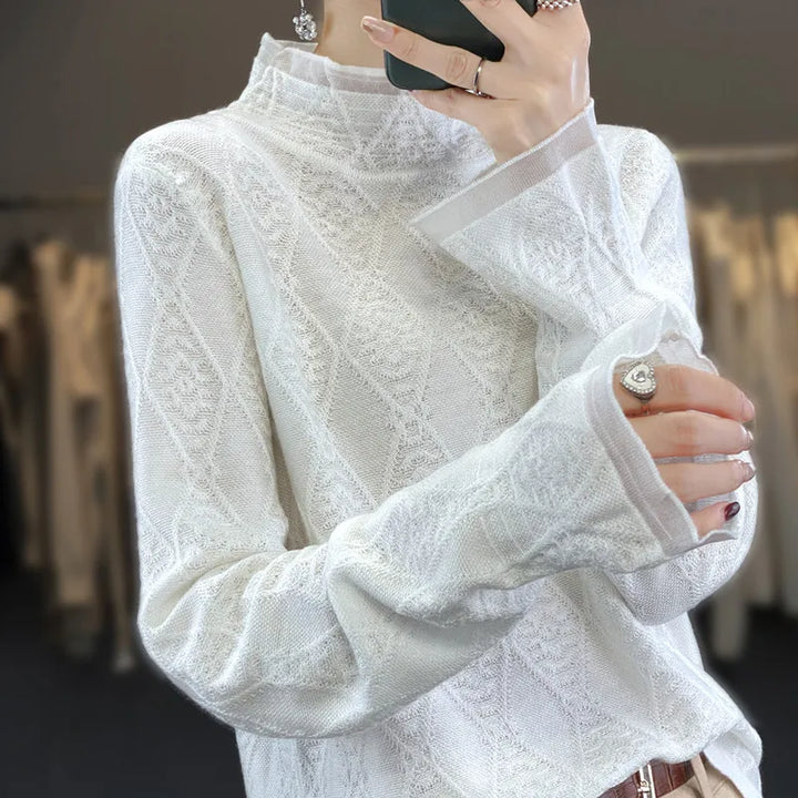 Drune | Kaschmirpullover mit Karomuster