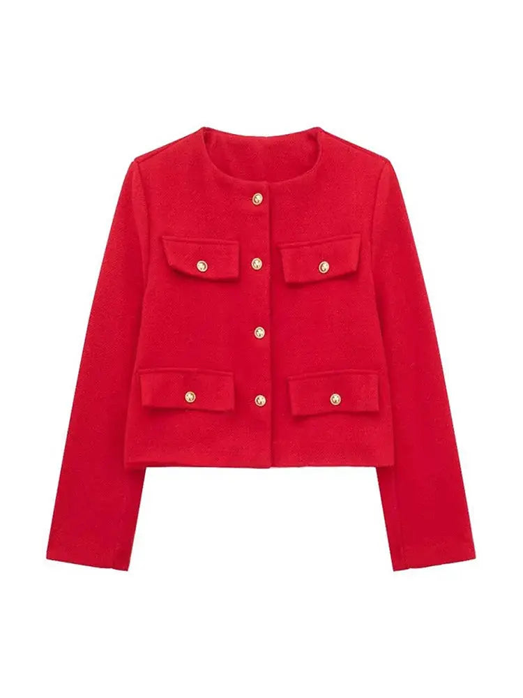 Drune | Klassischer Tweed Blazer