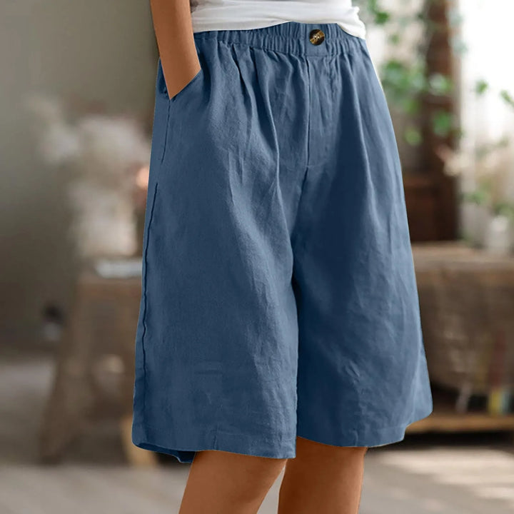 Drune | Baumwoll Leinen Damen Hose