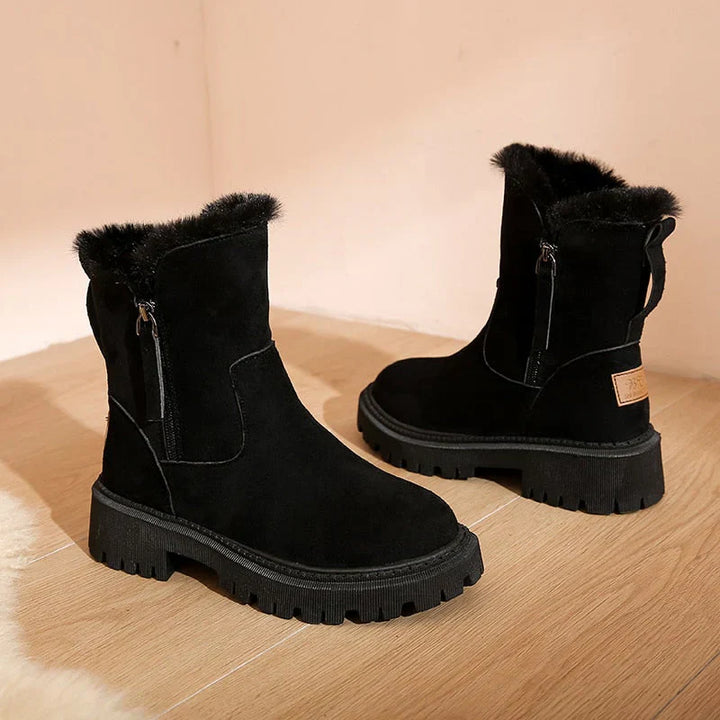 Drune | knöchelhohe schneestiefel für damen