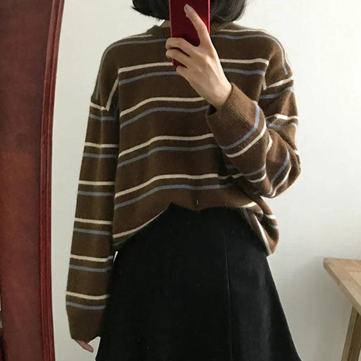 Drune | Strickpullover mit Rundhalsausschnitt