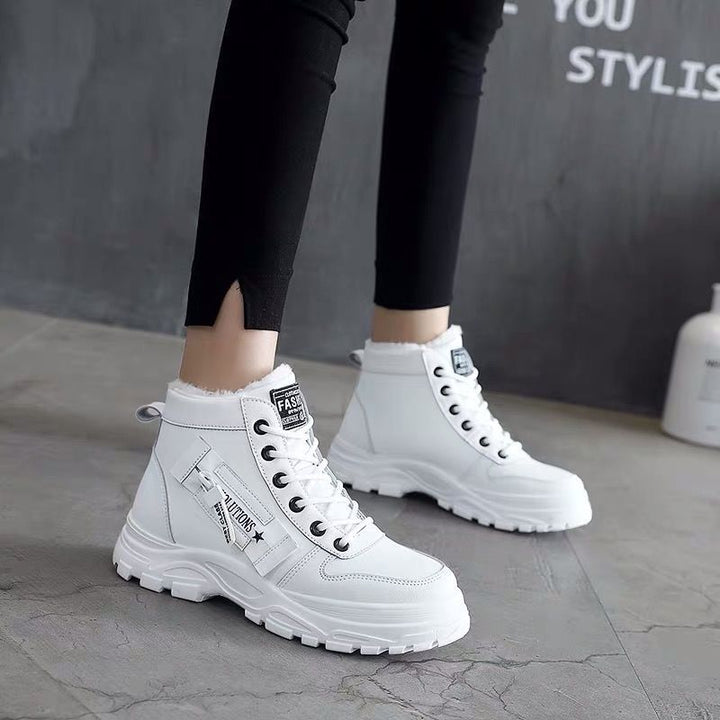 Drune-Mode - Mit Fleece-Wolle gefütterte Evolution-Schuhe