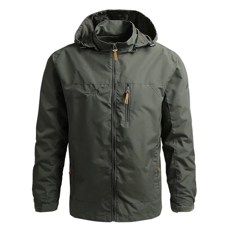 Drune | Herren-Regenjacke - Mit Kapuze