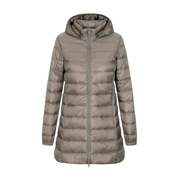 Drune | Winter Daunenjacke Mit Kapuze - Lang