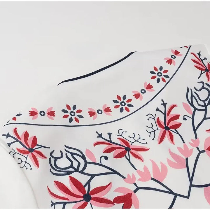 Drune | Floral Print Ethnischer Stil Eleganter Cardigan