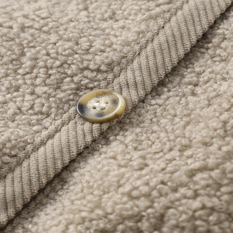 Drune | Cardigan - Damen Herbst Flauschiger Strickcardigan mit Dekorativen Knöpfen