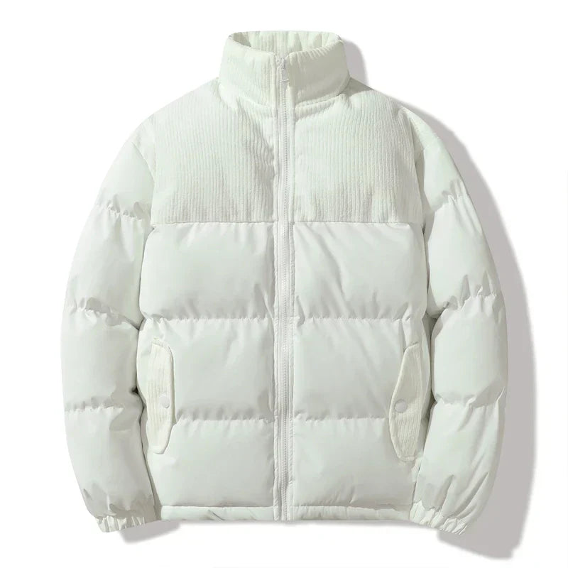 Drune | Gepolsterte Unisex-Jacke mit Corduroy-Details
