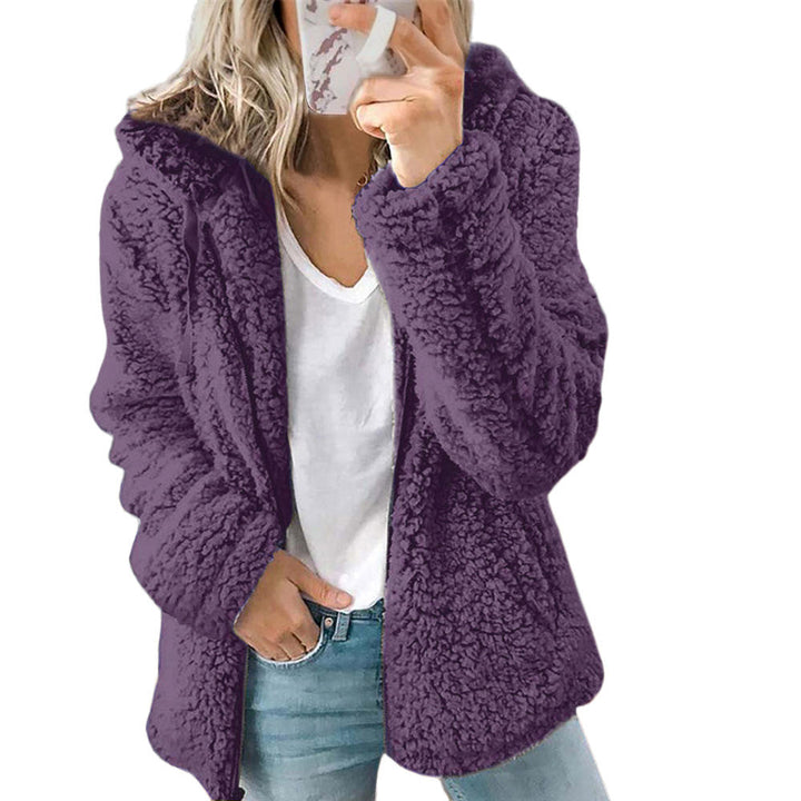 Drune | Teddy Fleecejacke Damen Lang