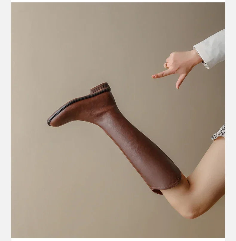 Drune | Knöchelhohe Stiefel Aus Kunstleder