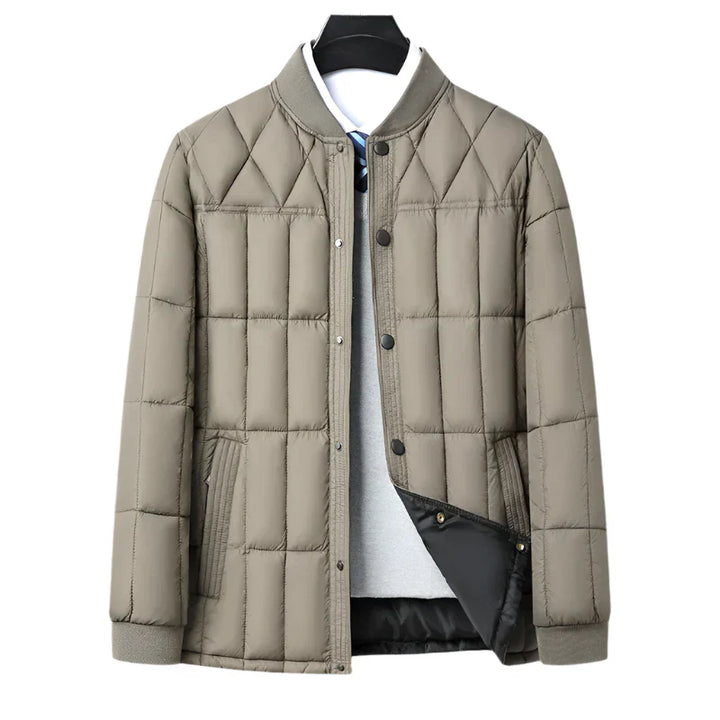 Drune | Gepolstertes, leichtes Herrenjackett in Beige