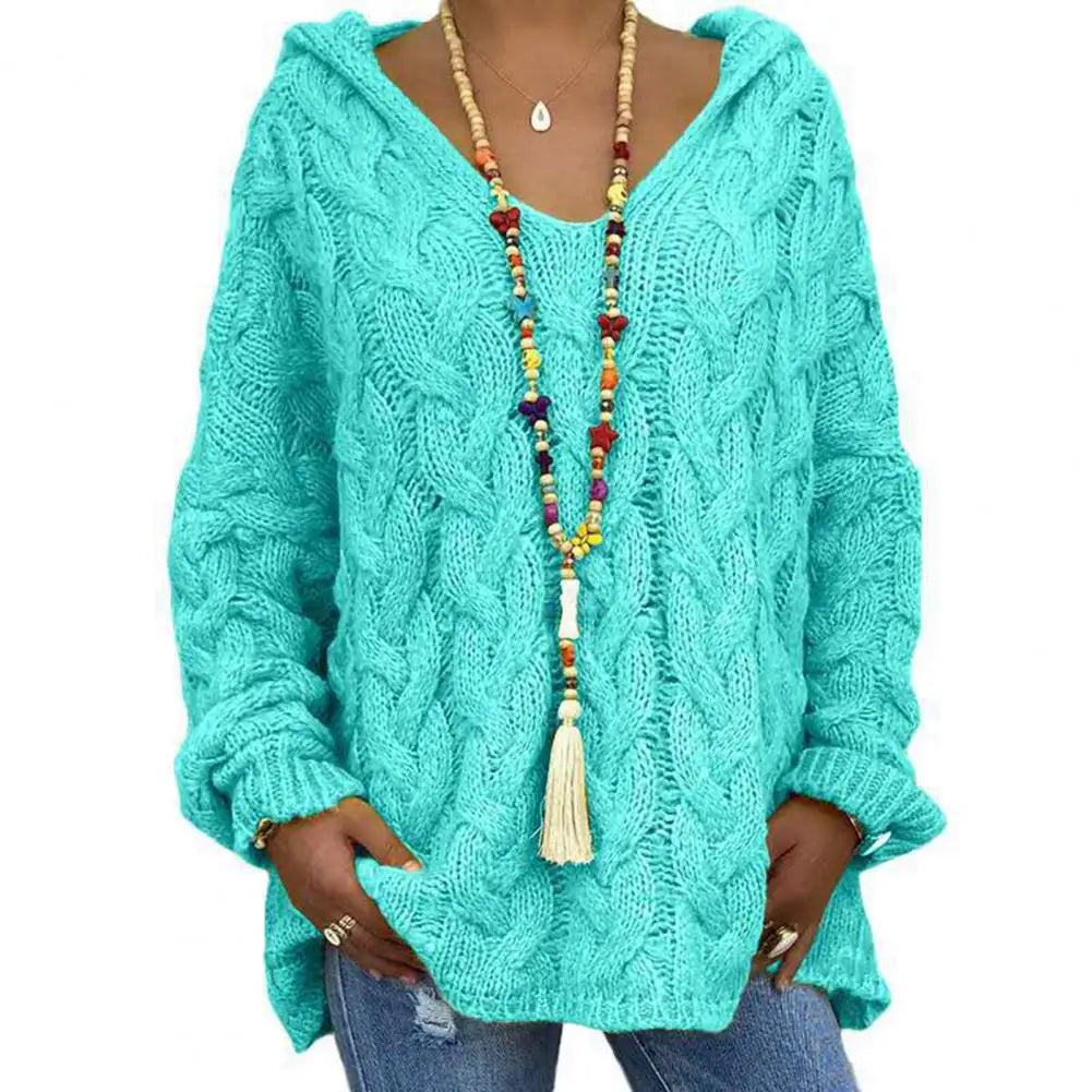 Drune | Stilvoller V-Ausschnitt Kapuzenpullover für Einen Lässigen Look