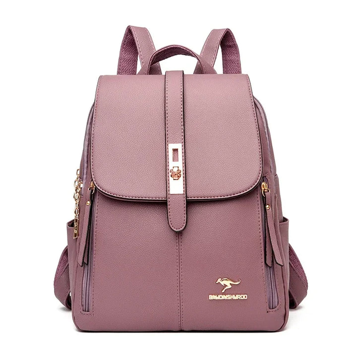 Drune | Anti Diebstahl Lederrucksack Für Damen Mit Großem Fassungsvermögen