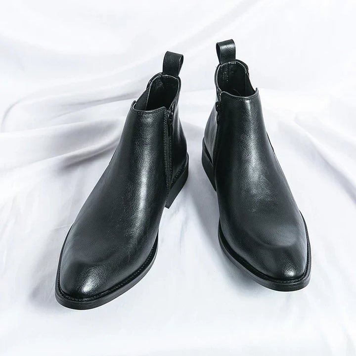 Drune | Lederstiefel mit Reißverschluss