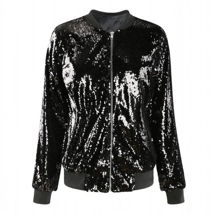Drune | Bomberjacke mit Pailletten