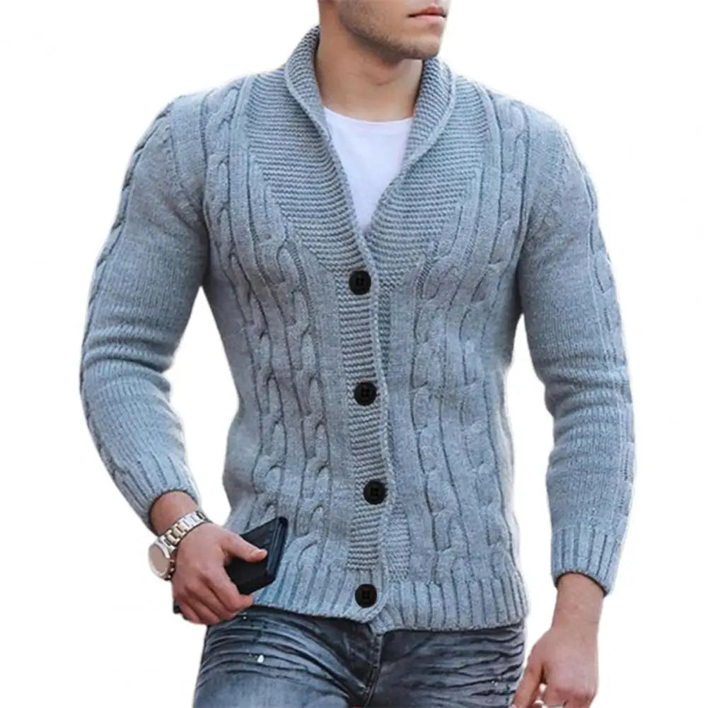 Drune | Strickjacke mit V-Ausschnitt für Herren