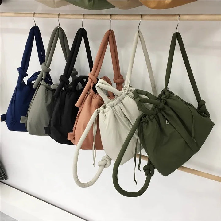 Drune | Elegante Handtasche Schwarz
