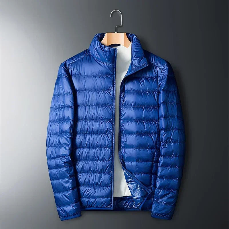 Herren Ultraleichte Tragbare Winter Daunenjacke