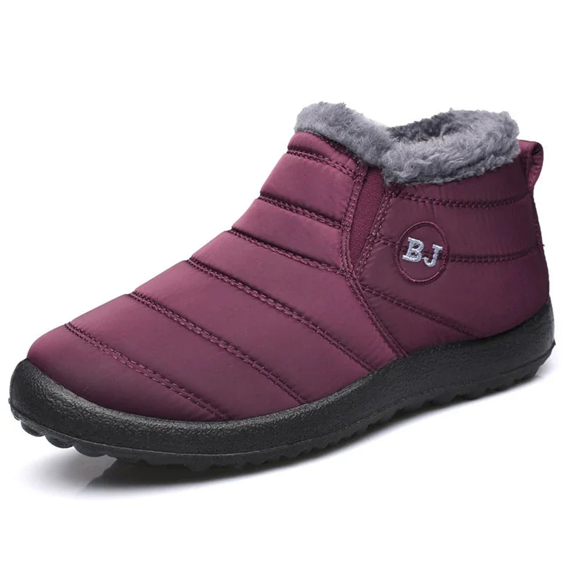 Drune | Stiefeletten Gequiltet Slip on Wasserabweisend Plüsch Futter Langlebiger Sitz
