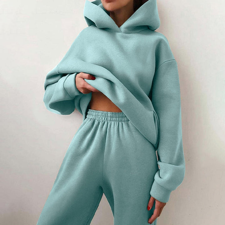 Drune - Bequemer Kapuzen-Zweiteiler im Oversize-Look