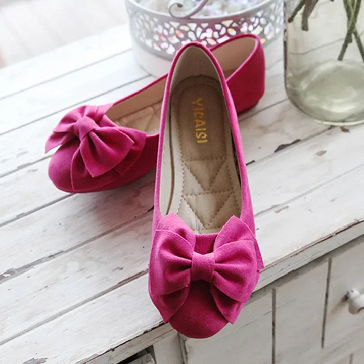 Drune | Damen Komfortable & Stilvolle Freizeitslipper mit Schleife