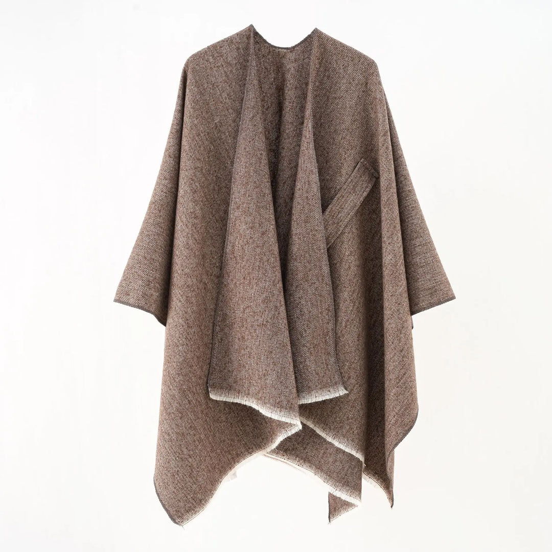 Drune | Kaschmir Poncho Retro & Stilvoll
