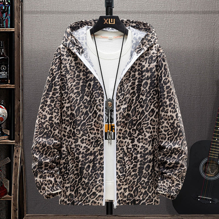 Drune | Jacke mit Leopardenmuster