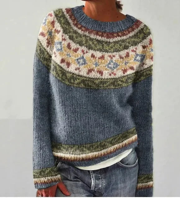 Drune | Clair Strickpulli Herbst Mit Mustern