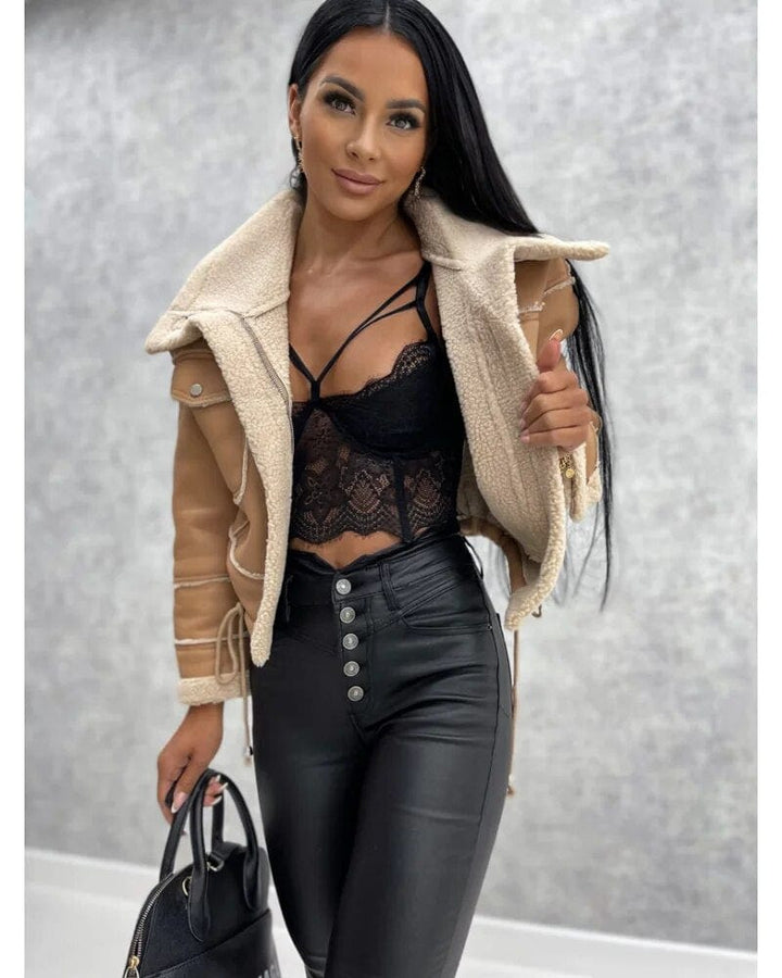 Drune | Warme Jacke Chic Saisonkollektion Ideal für den Winter