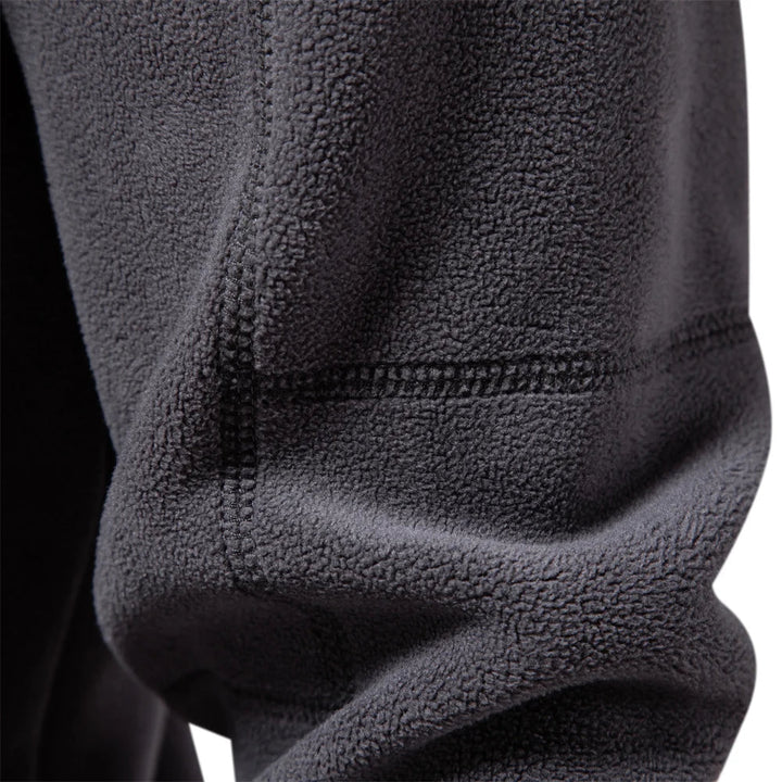 Drune | Viertelreißverschluss Fleece Pullover Weich Und Warm Langärmlig Lässige Passform