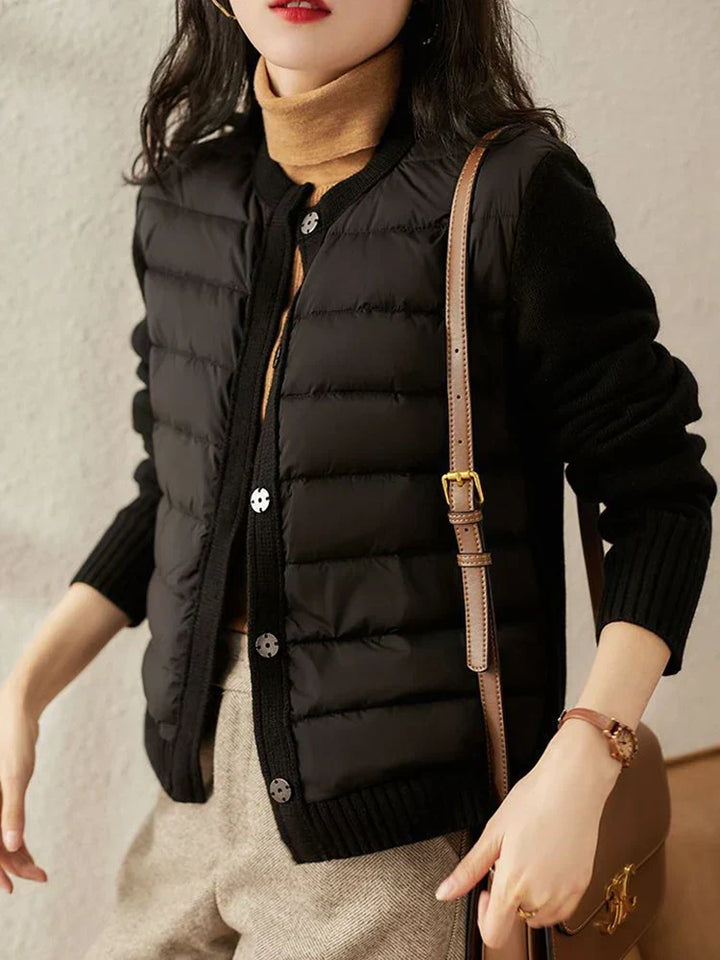 Drune | Hybride Cardigan Jacke - Knopfverschluss