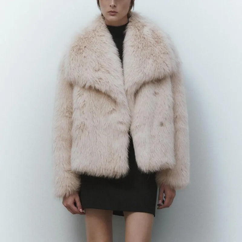 Drune | Stilvolle Kunstpelzjacke für Damen
