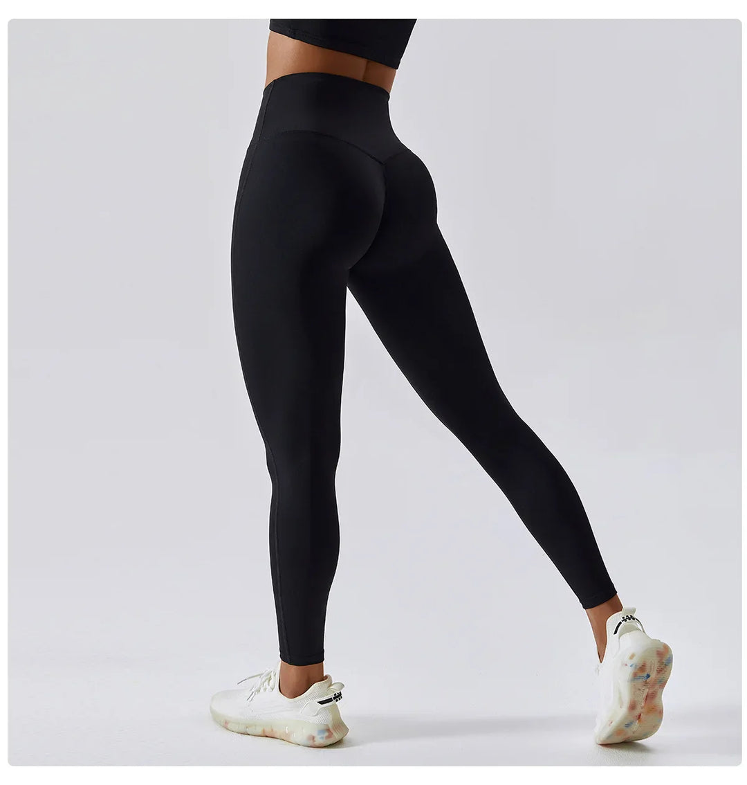 Drune | Atmungsaktive Push-up Yoga Leggings Mit Pfirsich Hebung