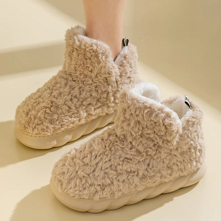 Drune - Hausschuhe für Damen - Baumwolle, warm, für Herbst und Winter