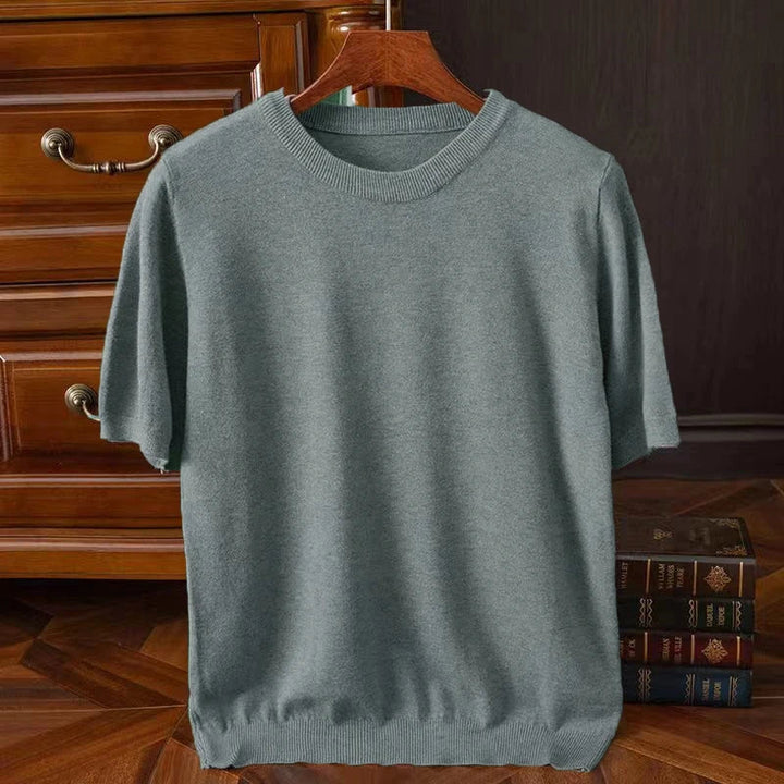 Drune | Kaschmir Kurzarm T-Shirt