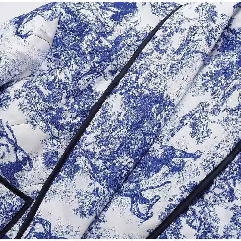 Drune | Elegantes bedrucktes Jäckchen für Damen