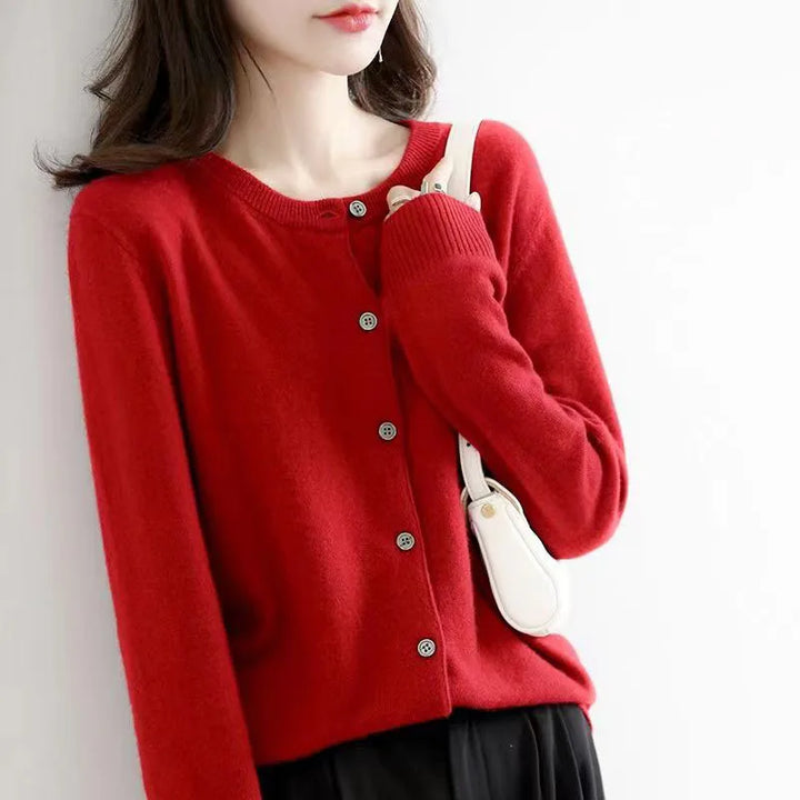 Drune | Klassische Strickjacke