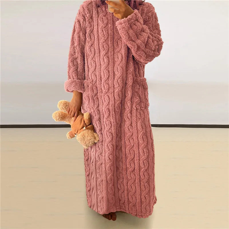 Drune | Fleece Teddy Kleid